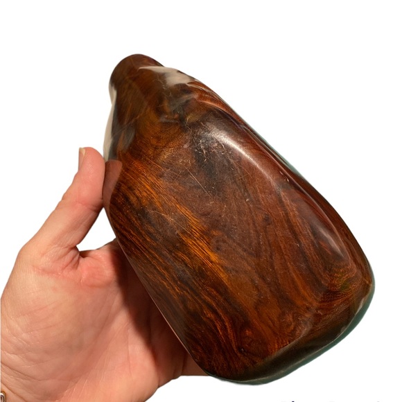 Beautiful Ironwood Carved Duck - Picture 2 of 3